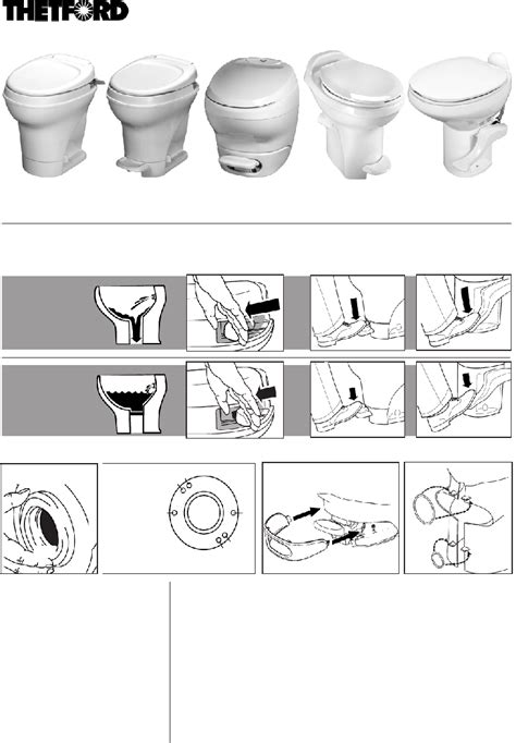 Maintaining a Fresh and Odor-Free RV Bathroom with the Thetford Aqua Magic V Toilet: Diagram Guide